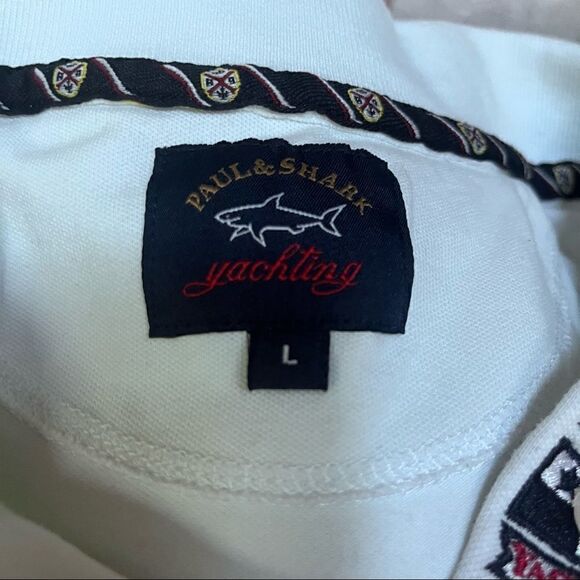 PAUL & SHARK JUNIOR WOMEN’S POLO LARGE - Picture 13 of 13